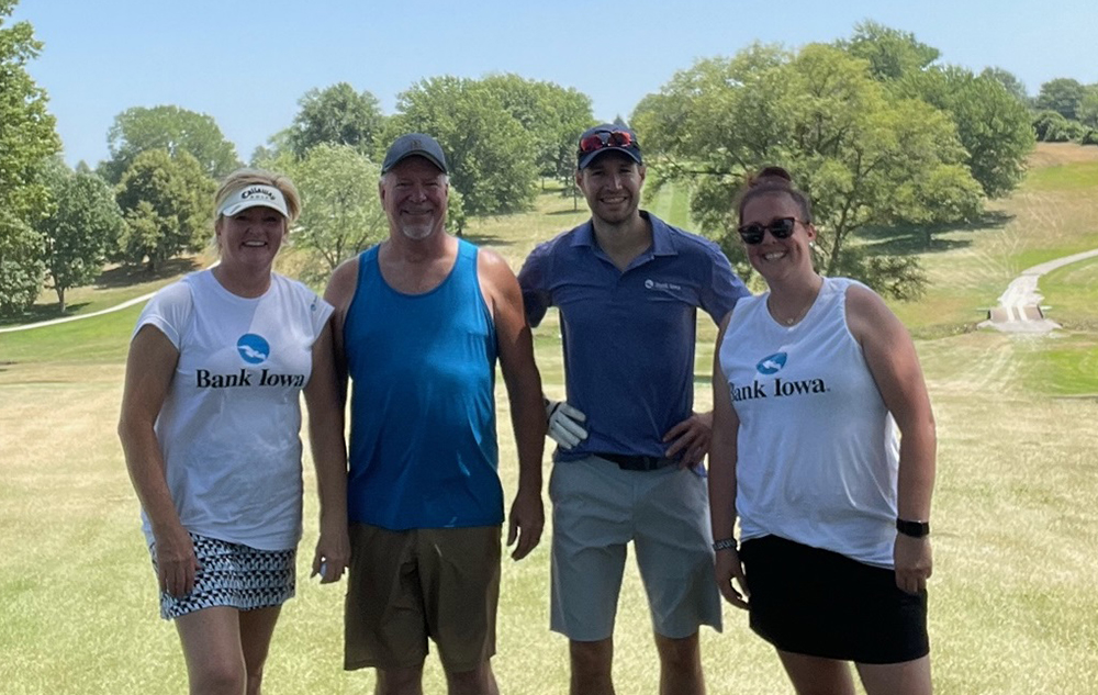 Osky team at William Penn golf tournament.